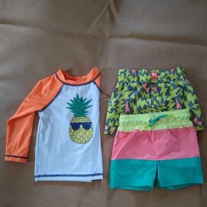 Cat & Jack toddler boy swimwear